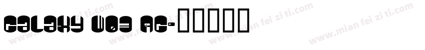 Galaxy W03 Rg字体转换